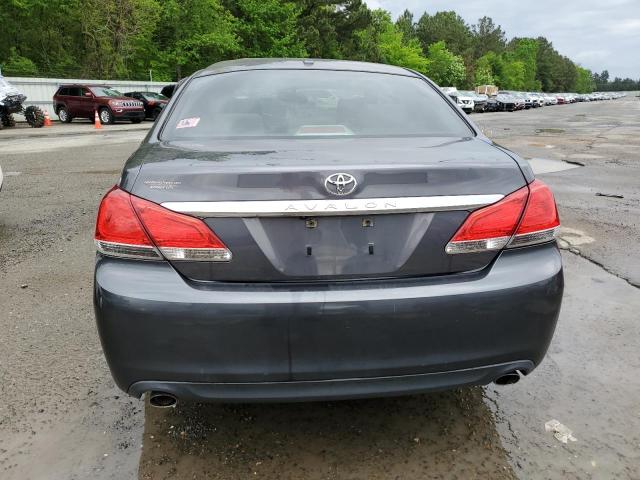 4T1BK3DB2CU465386 - 2012 TOYOTA AVALON BASE GRAY photo 6