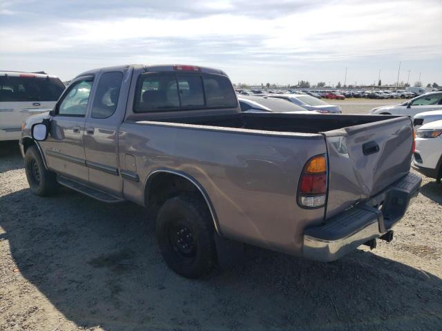 5TBBT44181S197257 - 2001 TOYOTA TUNDRA ACCESS CAB GRAY photo 2