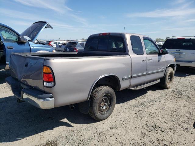 5TBBT44181S197257 - 2001 TOYOTA TUNDRA ACCESS CAB ნაცრისფერი ფოტო 3