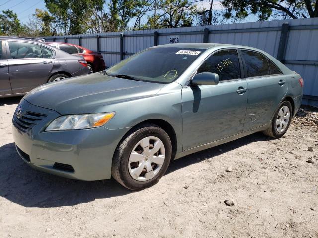 4T1BE46K77U593266 - 2007 TOYOTA CAMRY CE TEAL photo 1