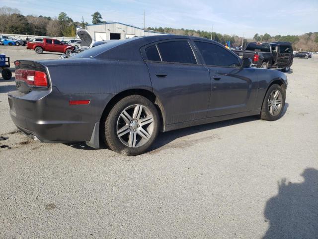 2C3CDXCT7EH124967 - 2014 DODGE CHARGER R/T GRAY photo 3