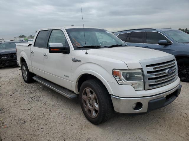 1FTFW1CT9DKD64335 - 2013 FORD F150 SUPERCREW TWO TONE photo 4