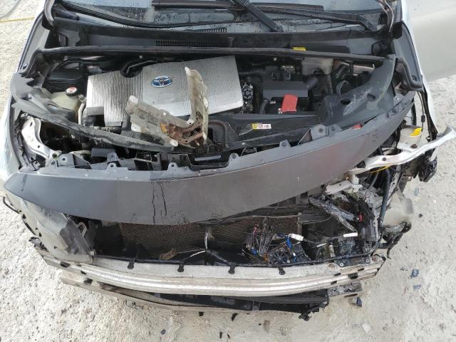 JTDKARFPXH3039879 - 2017 TOYOTA PRIUS PRIM ვერცხლისფერი ფოტო 11
