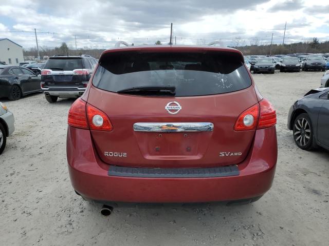 JN8AS5MVXDW134779 - 2013 NISSAN ROGUE S RED photo 6