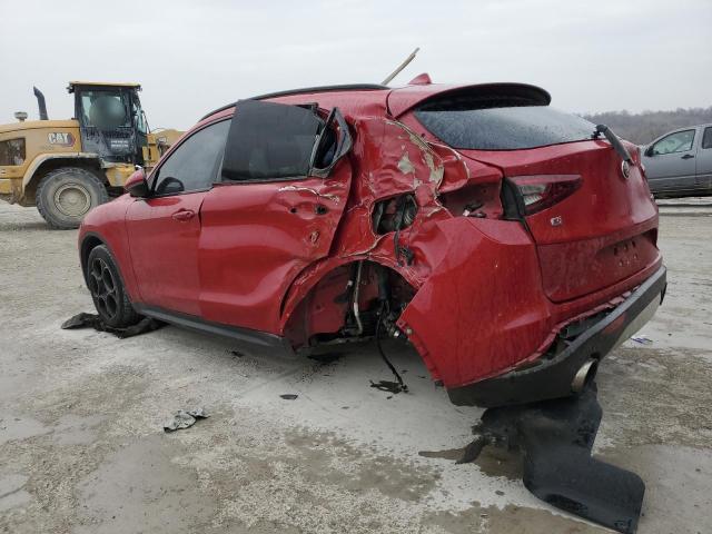 ZASFAKPNXJ7B89602 - 2018 ALFA ROMEO STELVIO SPORT Rot Foto 2