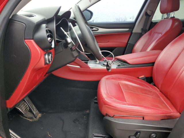 ZASFAKPNXJ7B89602 - 2018 ALFA ROMEO STELVIO SPORT Rot Foto 7