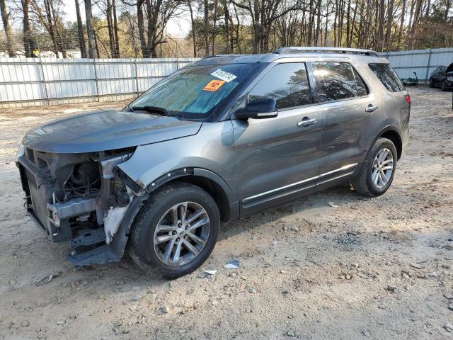 1FM5K7D92EGA36168 - 2014 FORD EXPLORER XLT GRAY photo 1