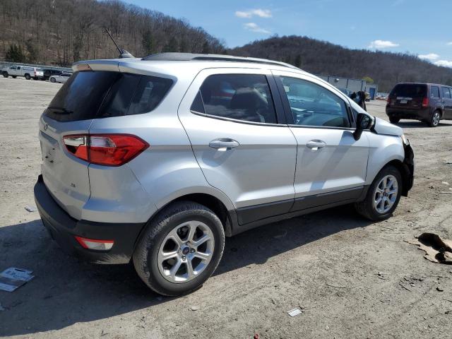 MAJ3S2GE1MC441456 - 2021 FORD ECOSPORT SE SILVER photo 3