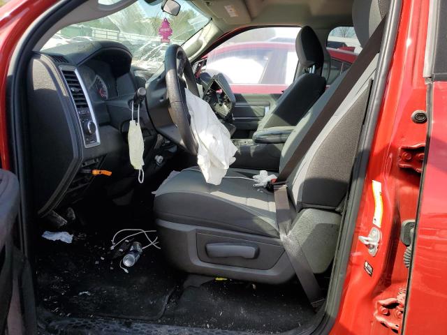 1C6RR7LG8MS532919 - 2021 RAM 1500 CLASS SLT წითელი ფოტო 7