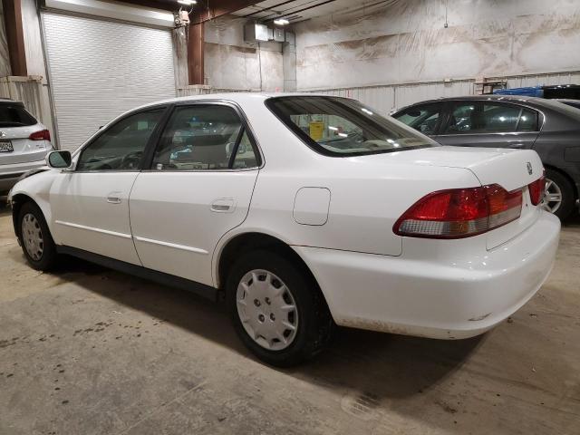 JHMCG66552C013809 - 2002 HONDA ACCORD LX WHITE photo 2