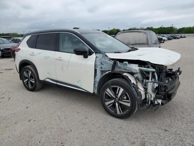 JN8AT3CA6MW005762 - 2021 NISSAN ROGUE SL WHITE photo 4