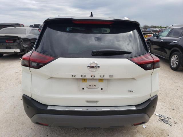 JN8AT3CA6MW005762 - 2021 NISSAN ROGUE SL WHITE photo 6