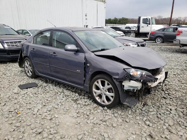 JM1BK324981161974 - 2008 MAZDA 3 S GRAY photo 4