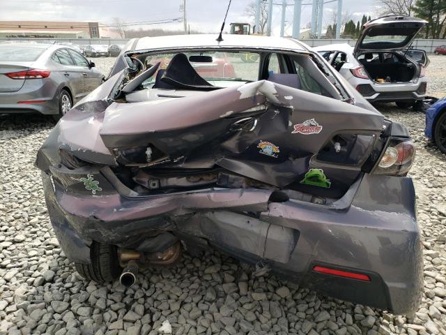 JM1BK324981161974 - 2008 MAZDA 3 S GRAY photo 6