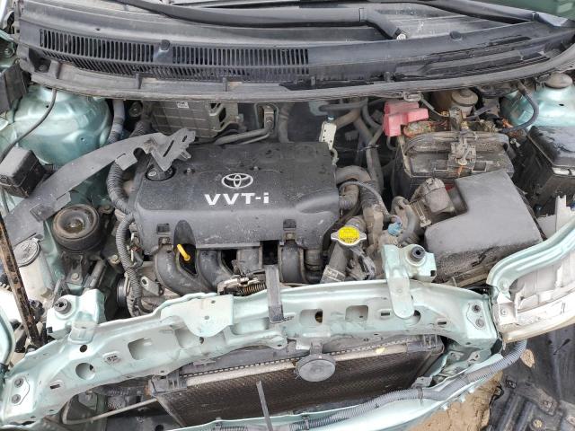 JTDBT903591345076 - 2009 TOYOTA YARIS TURQUOISE photo 11