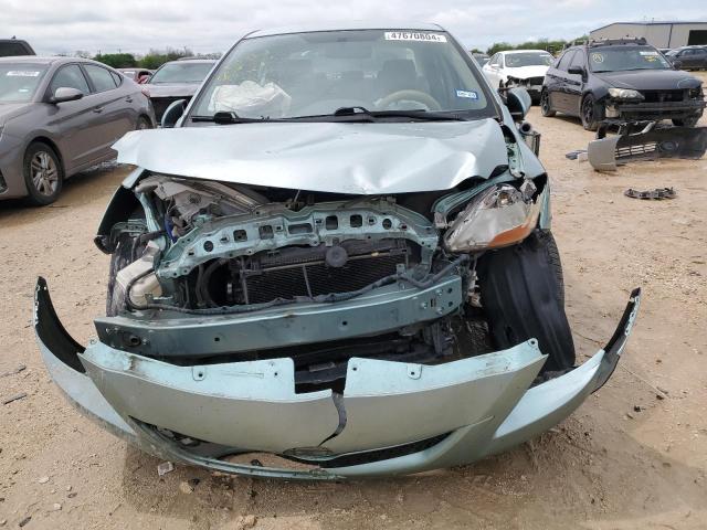 JTDBT903591345076 - 2009 TOYOTA YARIS TURQUOISE photo 5