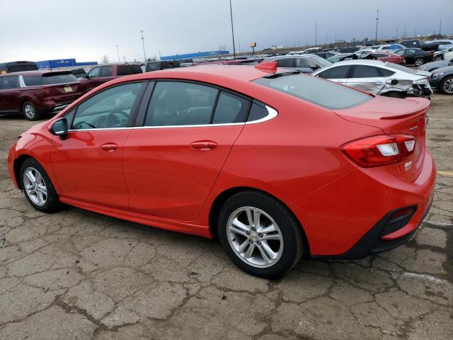 1G1BE5SM1G7307517 - 2016 CHEVROLET CRUZE LT RED photo 2