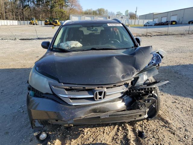 5J6RM3H78EL005218 - 2014 HONDA CR-V EXL GRAY photo 5