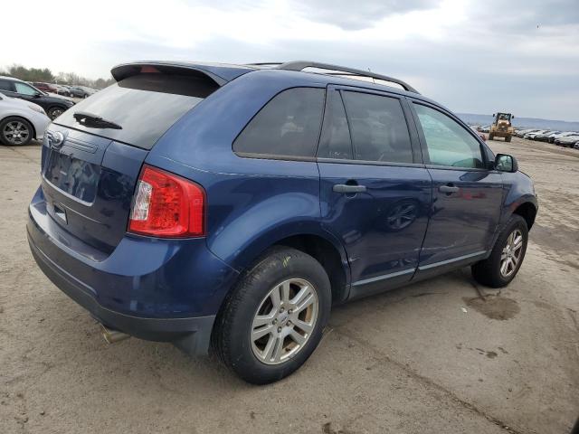 2FMDK3GC3CBA61645 - 2012 FORD EDGE SE BLUE photo 3