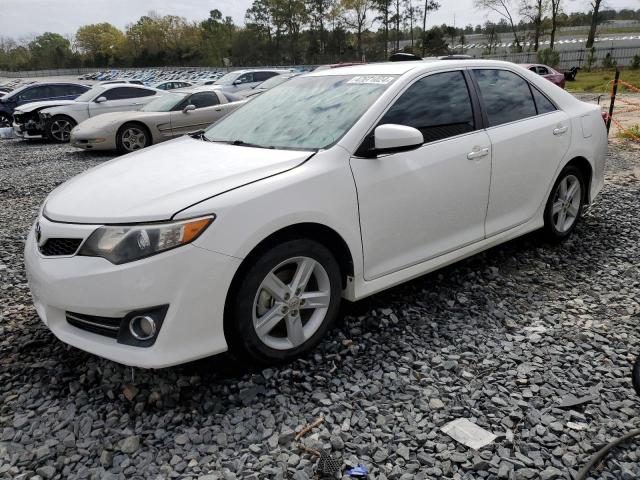 4T1BF1FKXDU720857 - 2013 TOYOTA CAMRY L WHITE photo 1