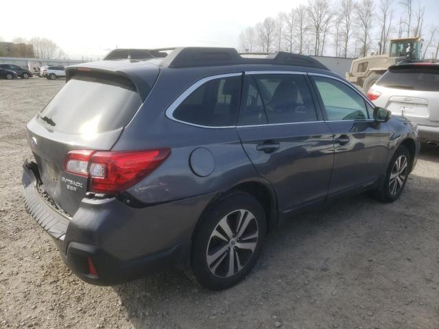 4S4BSENC7K3240694 - 2019 SUBARU OUTBACK 3.6R LIMITED GRAY photo 3