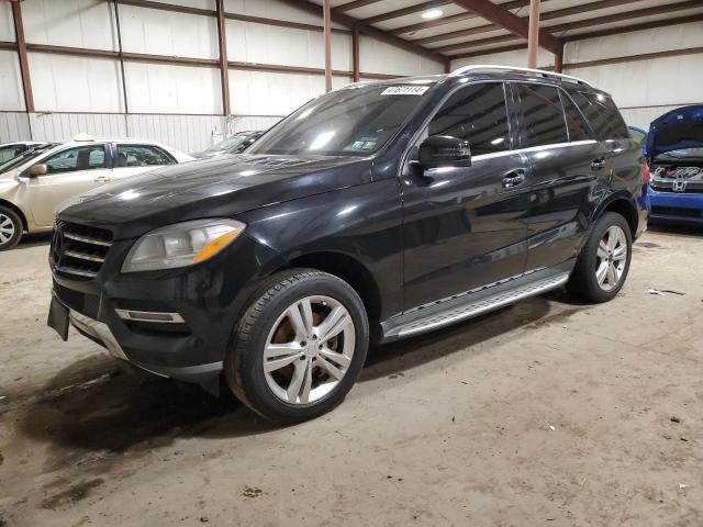4JGDA5HB3EA272119 - 2014 MERCEDES-BENZ ML 350 4MATIC BLACK photo 1