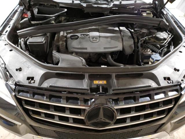 4JGDA5HB3EA272119 - 2014 MERCEDES-BENZ ML 350 4MATIC BLACK photo 11