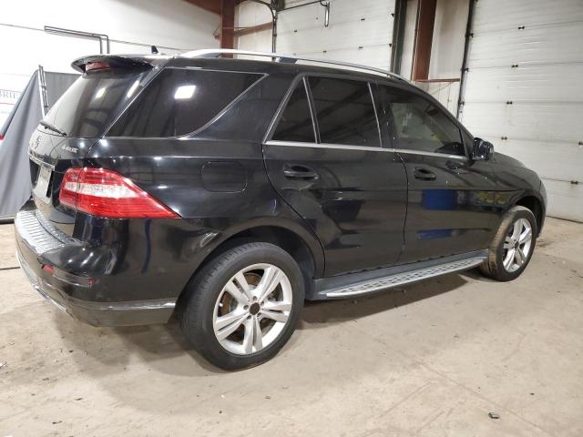 4JGDA5HB3EA272119 - 2014 MERCEDES-BENZ ML 350 4MATIC BLACK photo 3