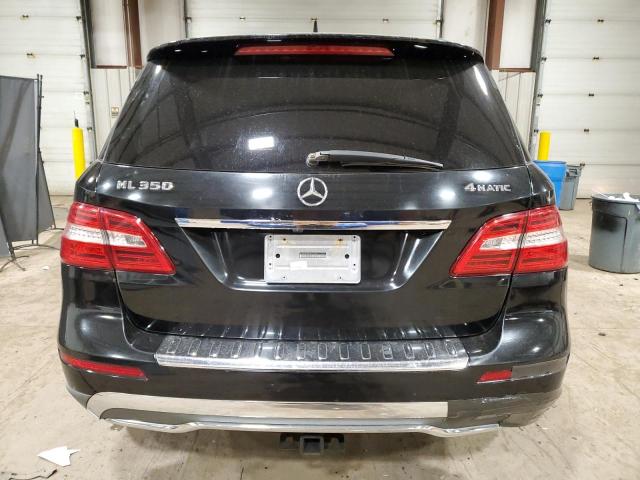4JGDA5HB3EA272119 - 2014 MERCEDES-BENZ ML 350 4MATIC BLACK photo 6