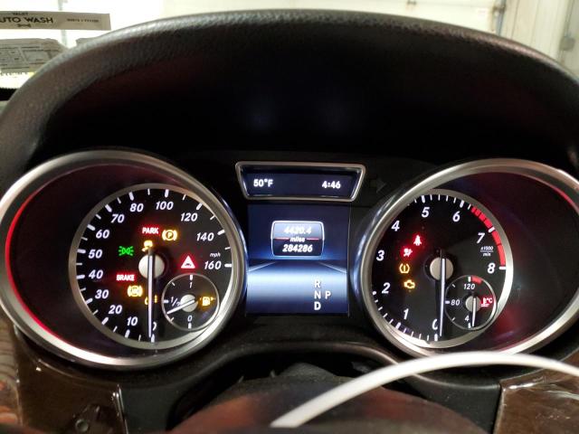 4JGDA5HB3EA272119 - 2014 MERCEDES-BENZ ML 350 4MATIC BLACK photo 9