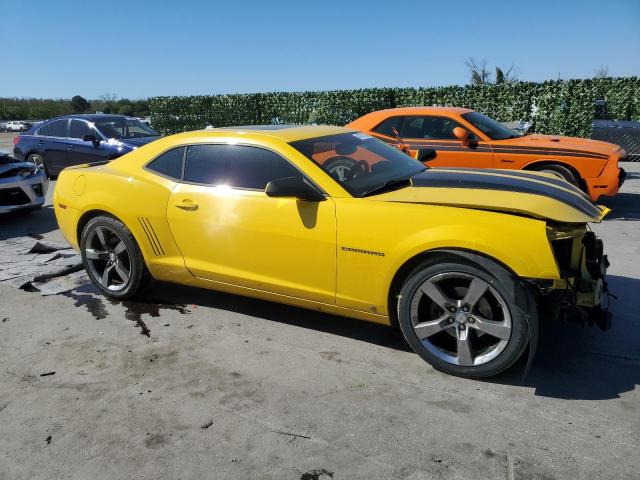 2G1FC1EV0A9126919 - 2010 CHEVROLET CAMARO LT YELLOW photo 4