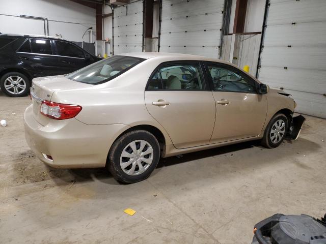 2T1BU4EE8BC697306 - 2011 TOYOTA COROLLA BASE BEIGE photo 3