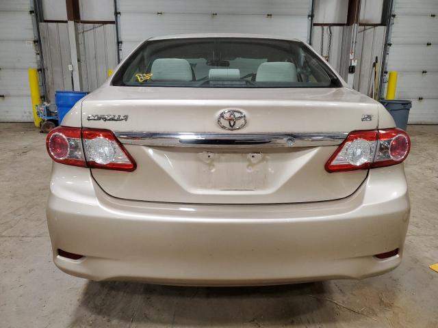 2T1BU4EE8BC697306 - 2011 TOYOTA COROLLA BASE BEIGE photo 6