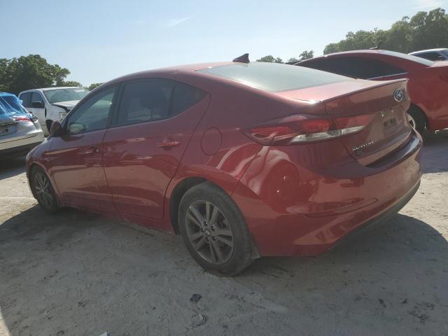 5NPD84LF9JH255722 - 2018 HYUNDAI ELANTRA SEL RED photo 2