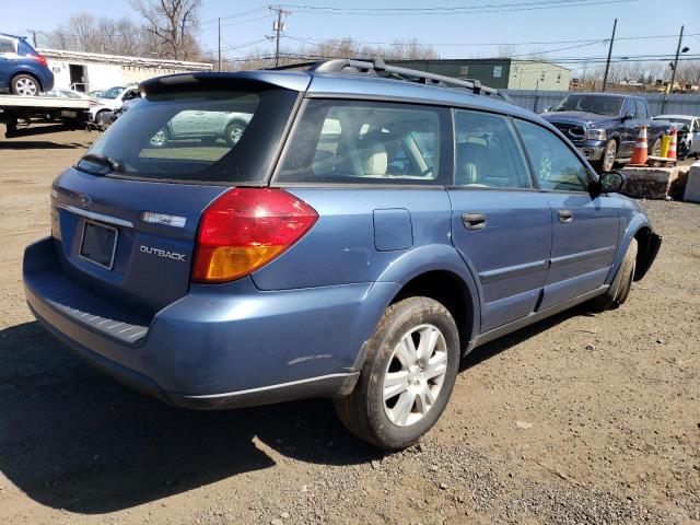 4S4BP61C877324312 - 2007 SUBARU LEGACY OUTBACK 2.5I BLUE photo 3