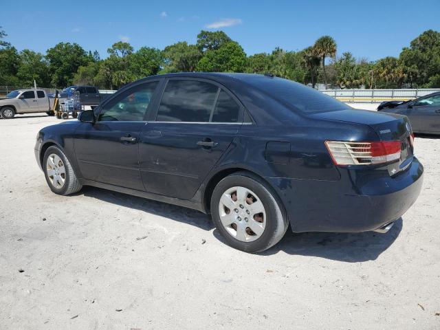 5NPET46FX8H320683 - 2008 HYUNDAI SONATA GLS BLUE photo 2