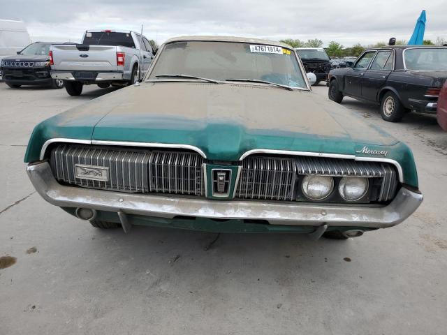 8F91F503914 - 1968 MERCURY COUGAR GREEN photo 5