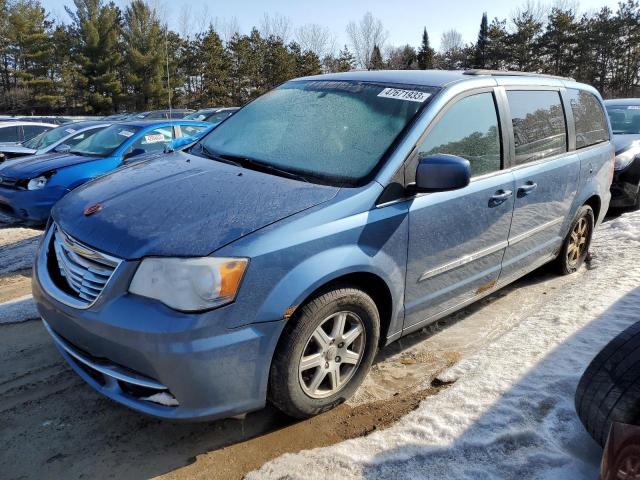 2A4RR5DG6BR716714 - 2011 CHRYSLER TOWN & COU TOURING BLUE photo 1