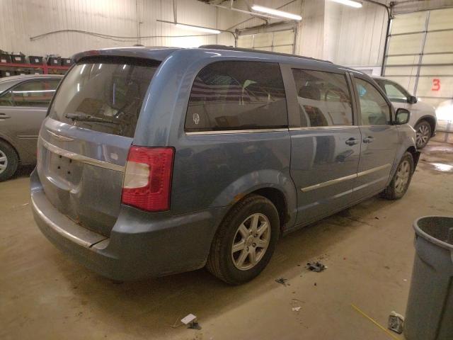 2A4RR5DG6BR716714 - 2011 CHRYSLER TOWN & COU TOURING BLUE photo 3