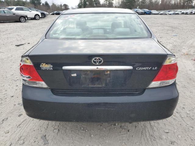 4T1BE32KX5U392751 - 2005 TOYOTA CAMRY LE BLACK photo 6