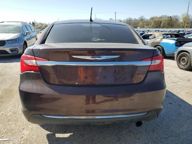 1C3CCBBB7DN736851 - 2013 CHRYSLER 200 TOURING MAROON photo 6