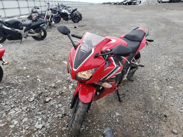 MLHNC5103K5500634 - 2019 HONDA CBR300 R RED photo 2