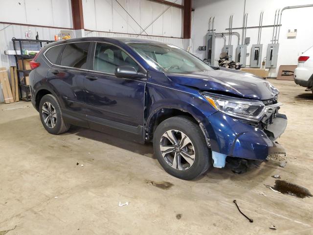 2HKRW6H33KH212727 - 2019 HONDA CR-V LX BLUE photo 4