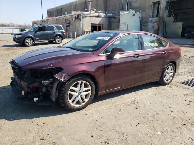 3FA6P0H75DR123117 - 2013 FORD FUSION SE BURGUNDY photo 1