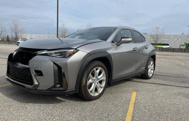 JTHU9JBH4K2001951 - 2019 LEXUS UX 250H GRAY photo 2