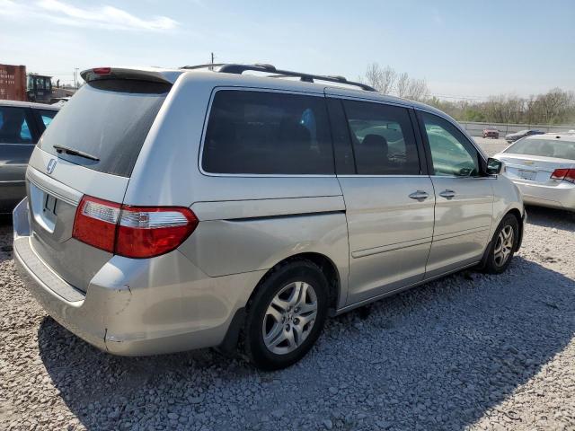 5FNRL38766B420678 - 2006 HONDA ODYSSEY EXL SILVER photo 3