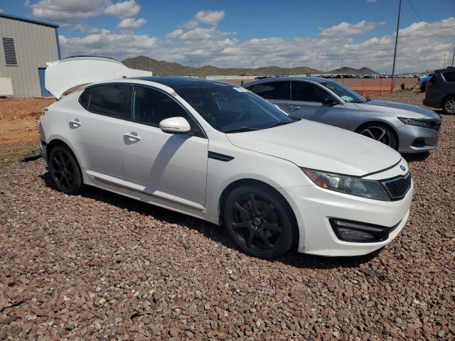 5XXGR4A61DG090780 - 2013 KIA OPTIMA SX WHITE photo 4