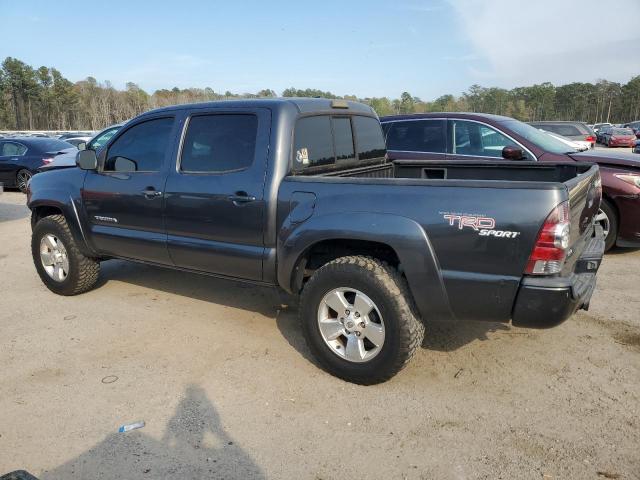 3TMJU62N39M087147 - 2009 TOYOTA TACOMA DOUBLE CAB PRERUNNER GRAY photo 2