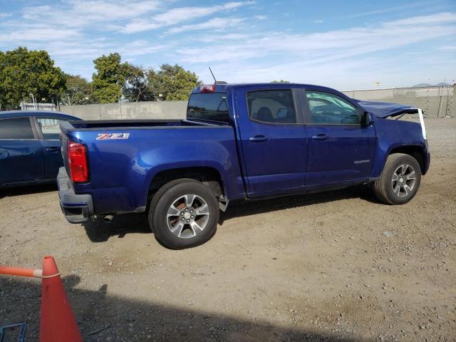 1GCGSCE34F1235162 - 2015 CHEVROLET COLORADO Z71 BLUE photo 3