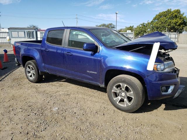 1GCGSCE34F1235162 - 2015 CHEVROLET COLORADO Z71 BLUE photo 4